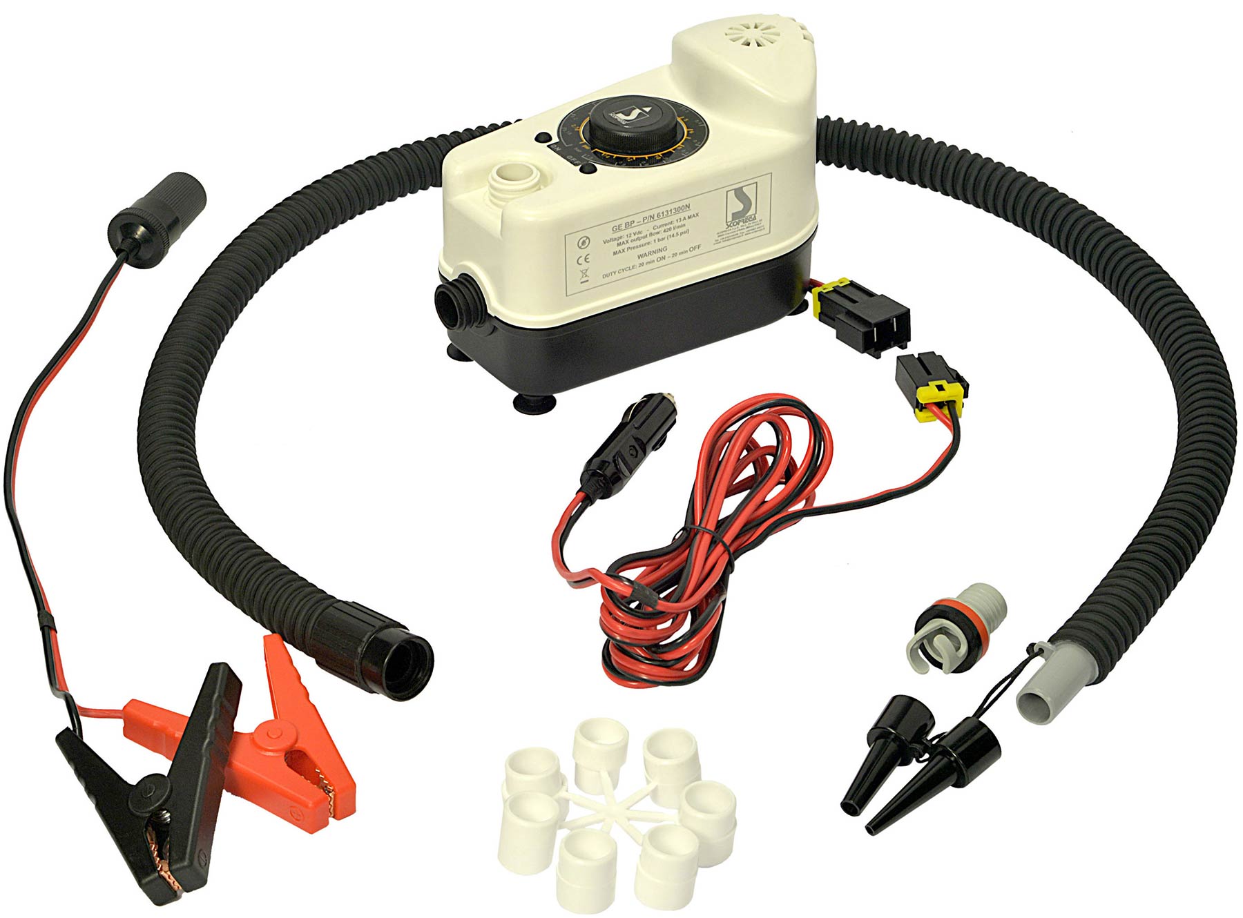 Bravo GE BP12 12V Electric Pump Max 14.5psi IBS Boat Supplies